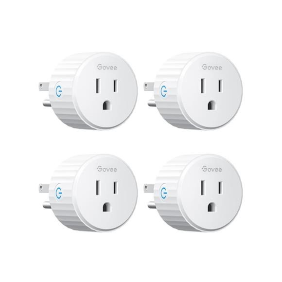 Govee Smart Plug, WiFi Plug , Smart Outlet with Timer & Group Controller, 4 Pack - Picture 1 of 5